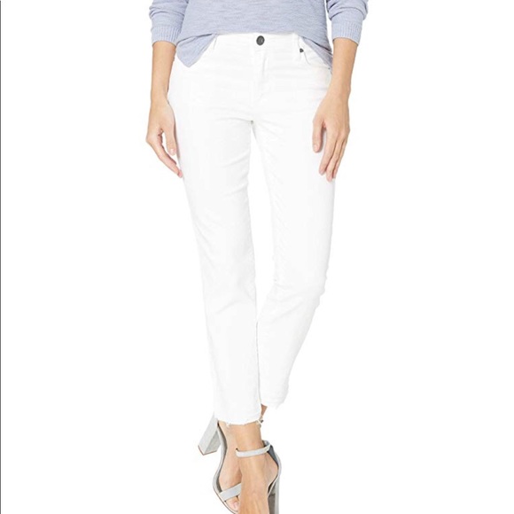 Fall/Winter White Straight Leg Soft Women’s Jeans - Picture 2 of 15